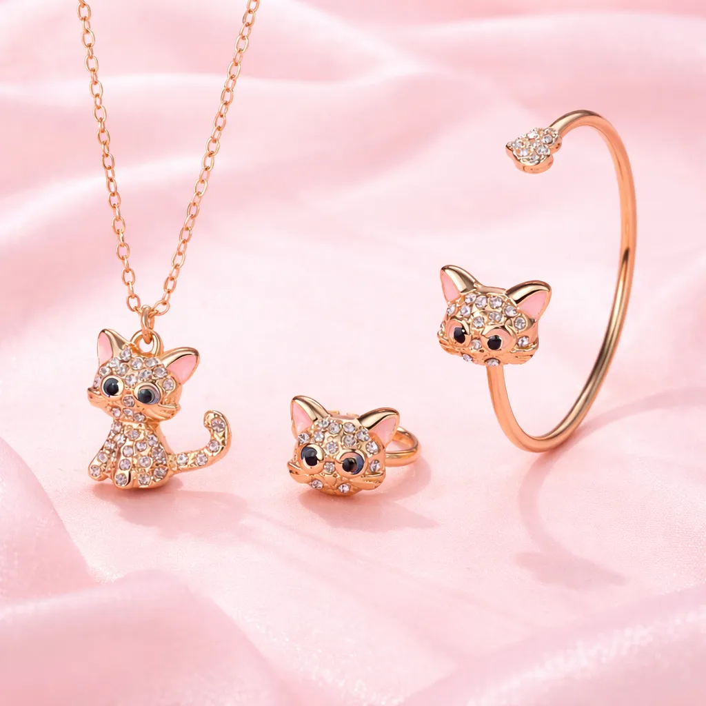 SRDCE FELINÁRIE - set šperků
