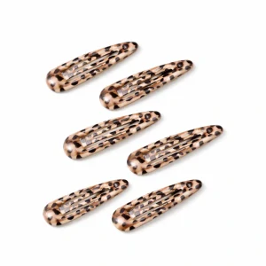 Leopardí sponky (sada 6ks)