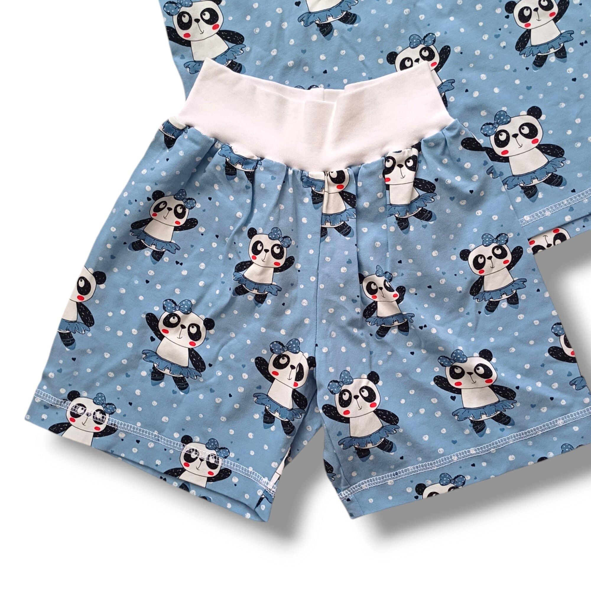 Ručně šité PYŽÁMKO - panda tanečnice, velikosti od 122-134